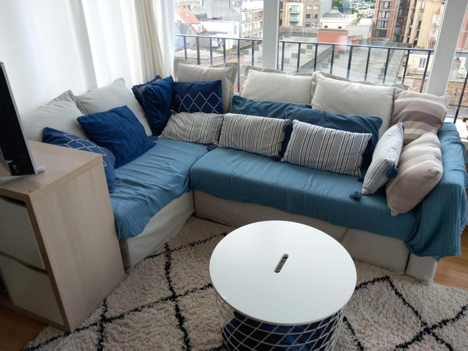 Appartamento Gezellig Centraal Gelegen Penthouse Oostende Esterno foto